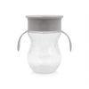 Чаша Неразливаща 360 Градуса Сива 270ml С Дръжки Baby Care