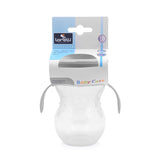 Чаша Неразливаща 360 Градуса Сива 270ml С Дръжки Baby Care