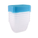 К Кт Контейнери За Храна Правоъгълни 0,25 L 6 Бр Lorelli Classic