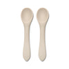 Силиконови Лъжички 2бр Natural Beige Lorelli Premium