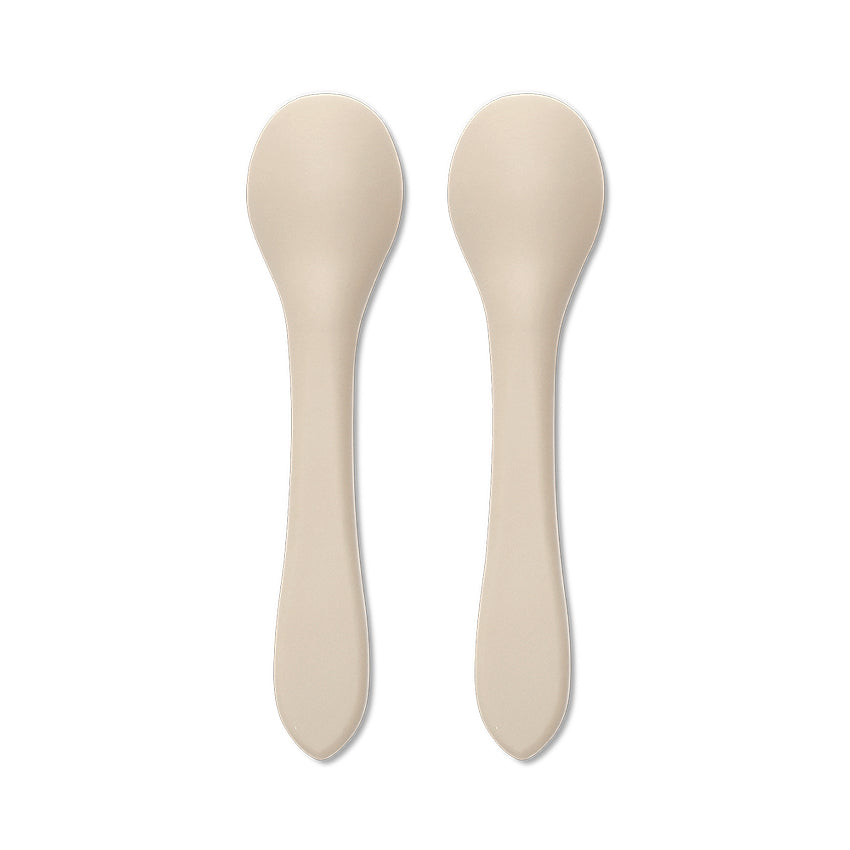 Силиконови Лъжички 2бр Natural Beige Lorelli Premium