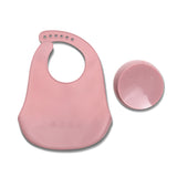 Силиконов Сет За Хранене 2Часtи Deep Pink