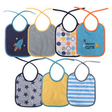Лигавник 7 Бр С Вързалки Boy Baby Care
