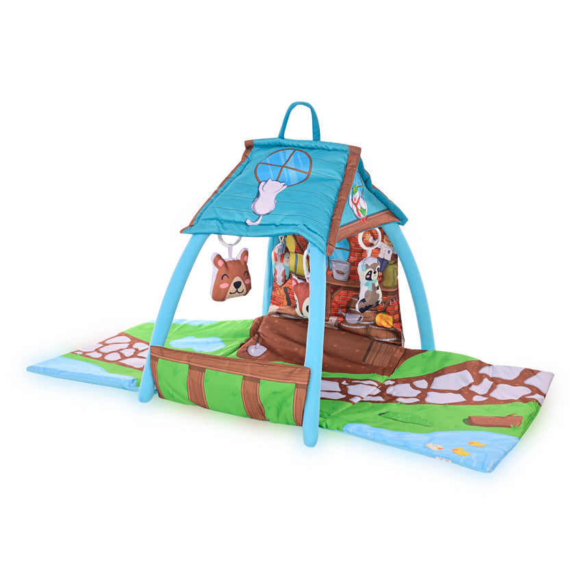 Тепих Къщичка 113X56X53 - Активна Гимнастика - Lorelli Toys - BebeMama