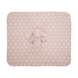 Nappy Одеяло Прасковено Розово Със Зайче Lorelli Classic