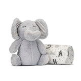 Nappy Одеяло Бяло Със Сиво Слонче Lorelli Classic