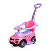 Кола За Яздене Off Road+дръжка Розова Lorelliemotion