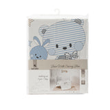Сет Cosy 3 Части Ранфорс Bear With Swing Синьо Lorelli Classic
