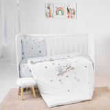 Сет Cosy 3 Части Ранфорс Bear With Swing Синьо Lorelli Classic