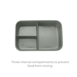 4431 Xl Голяма Кутия За Обяд 1500 Мл Sage Green Nuvita