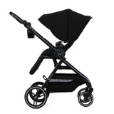 Yoxi Бебешка Количка 3в1 Pure Black Kinderkraft