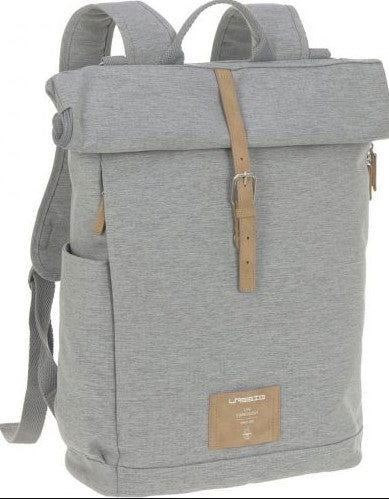 1103025205 Раница Rolltop Grey Melange --- BebeMama