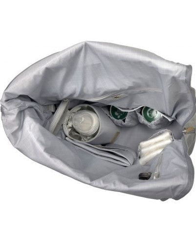 1103025205 Раница Rolltop Grey Melange --- BebeMama