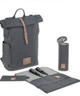 1103038236 Раница Повиване Rolltop Up Anthracite --- BebeMama