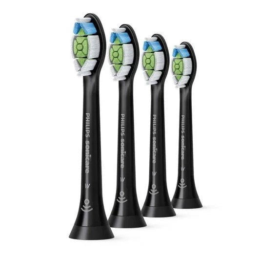 Philips Sonicare Глава За Четка Optimal Бял Hx6064/11 W2 Чер Brushsync - 4Бр. -  -  - BebeMama