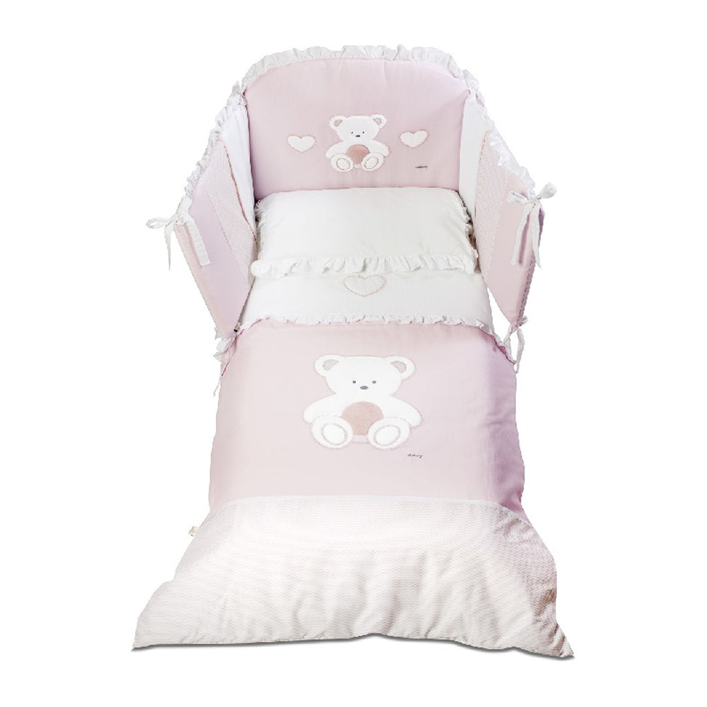 Peluche Pink Спален К Кт Pony 4ч.70х130 Б Розов Italbaby