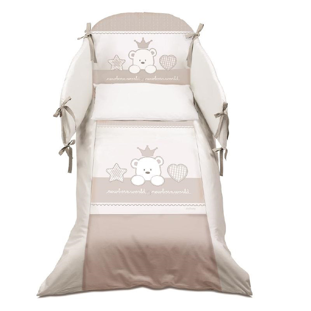 Baby Re Dove Grey Сп. Комплект Pony 4ч. 70х130 Italbaby