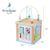 Cub de activități didactice din lemn Peter Rabbit