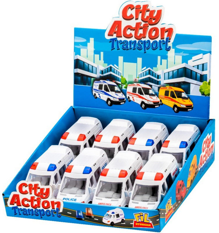 Microbuze de poliție și ambulanță 7X15X5