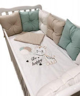 12Ч.Луксозен Спален К-Т Bambino Casa Pillows Beige --- BebeMama