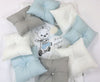 12Ч.Луксозен Спален К-Т Bambino Casa Pillows Blu --- BebeMama