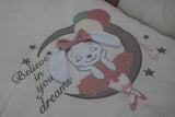 12Ч.Луксозен Спален К-Т Bambino Casa Pillows Rosa --- BebeMama