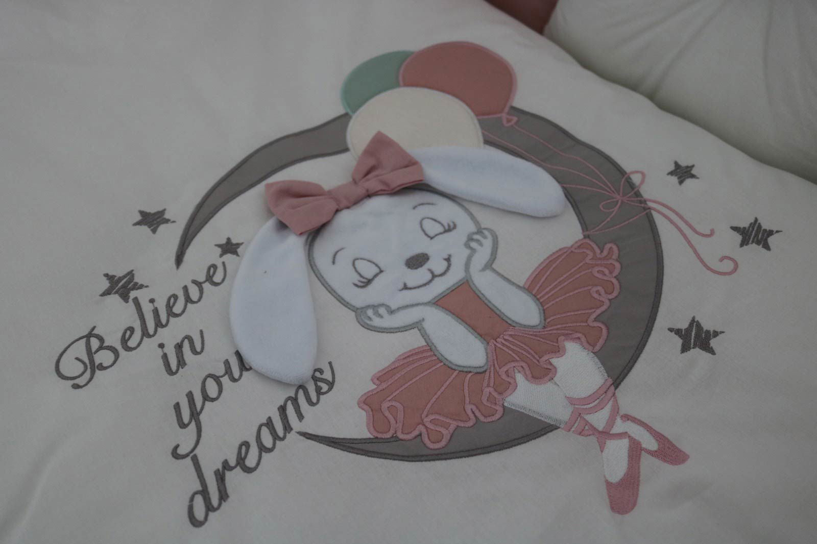12Ч.Луксозен Спален К-Т Bambino Casa Pillows Rosa --- BebeMama