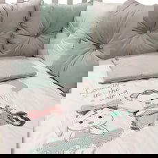 12Ч.Луксозен Спален К-Т Bambino Casa Pillows Verde --- BebeMama