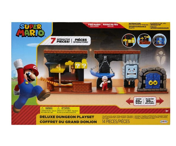 Jakks Pacific - Супер Марио - Игрален Комплект Подземие Марио 7 См