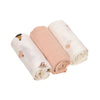 1312023856 Пелени 3 Бр. 60 X 60 См Little Mateys --- BebeMama