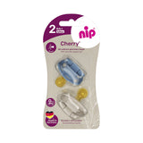 Залъгалка Cherry Син ,бежов 6+m. Nip