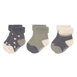 1532001995-12 Чорапи За Новородено Anthracite --- BebeMama