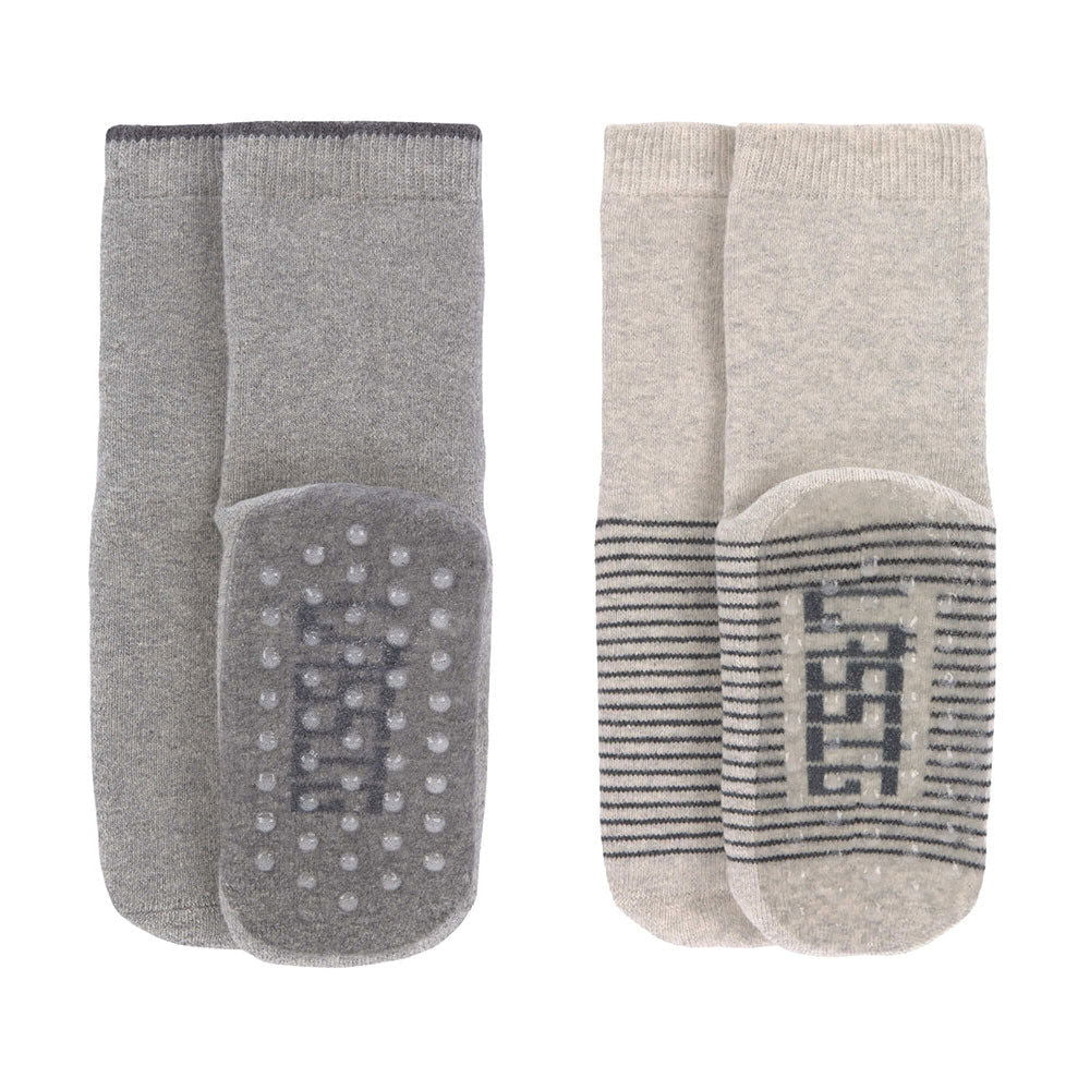 153200296327 Чорапи Про.Хлъз.2Бр.Grey Beige27-30 --- BebeMama