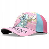 Stitch Шапка С Козирка 52 См. Розова Син Kids Licensing