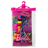 Hjt22 Barbie Модни Тоалети С Аксесоари Stripy Mattel