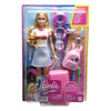 Barbie Travel Malibu Кукла С Аксесоари Mattel