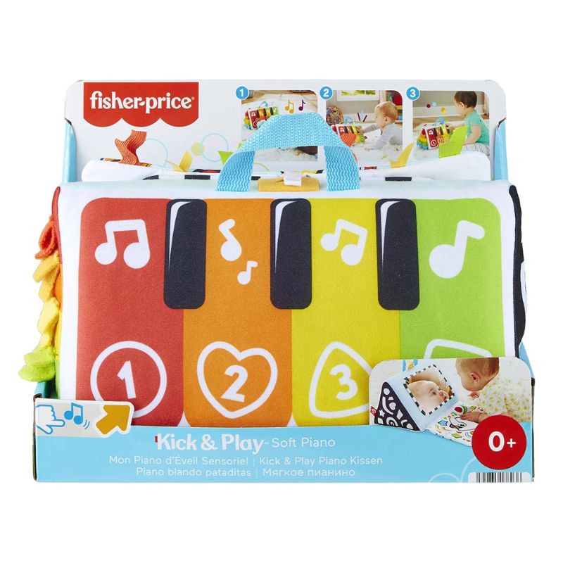 Hnd54 Puha tapintású Fisher Price zongora