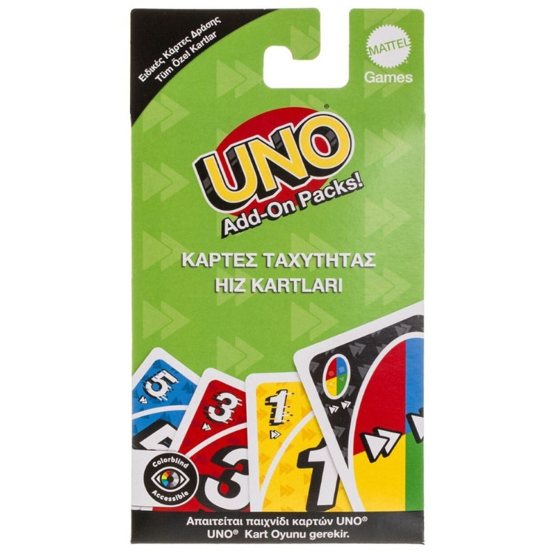 Jcv57 Uno Допълнителен Пакет Speed Pack Mattel