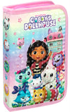 Geantă de toaletă Gaby's Dollhouse 21 x 15 x 4 cu 1 fermoar cu 2 compartimente cu spații pentru 43 de pixuri și creioane 3 locuri da ascuțitoare de linii și radieră