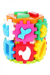 Octagon dublu cu animale și figurine 17X14X14