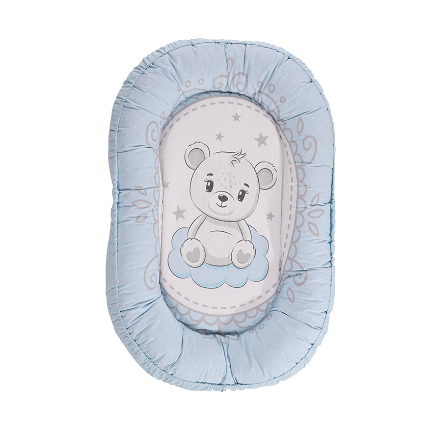 Baby Nest 92/58 Ranforce Ursuleț de Pluș Albastru