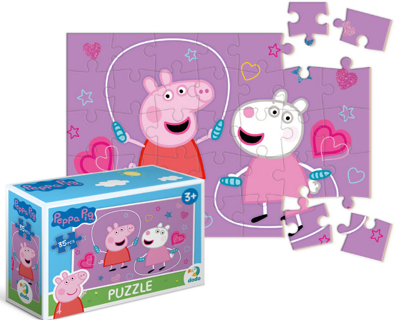 Mini Puzzle Peppa Pig 35 Piese 7X9X4
