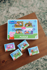 Mini Puzzle Peppa Pig 35 Piese 7X9X4