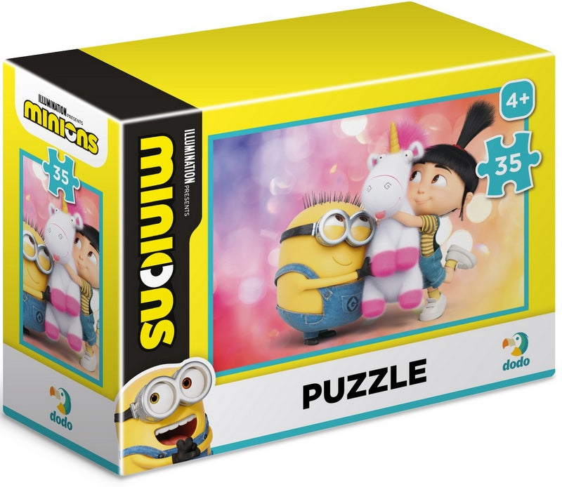 Mini Puzzle Minions 35 Piese 7X9X4