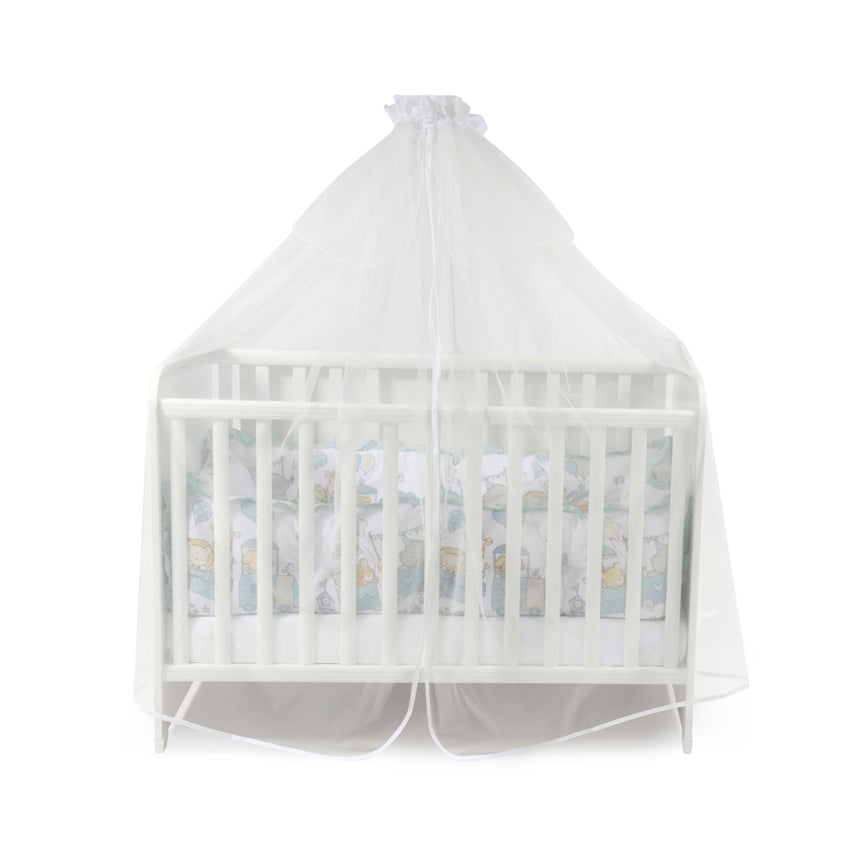 Балдахин Тюл 480/150 Бял - Аксесоари За Стая - Lorelli Classic - BebeMama
