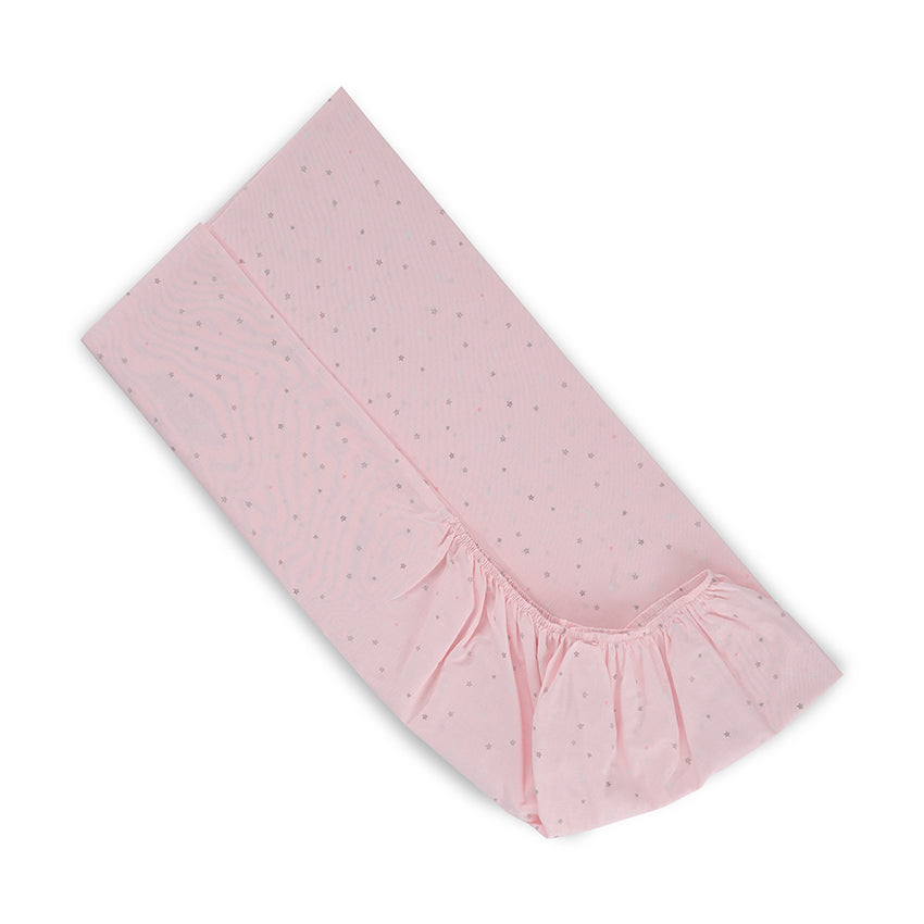 Cearșaf cu elastic 60/120+15cm Roz Ciu