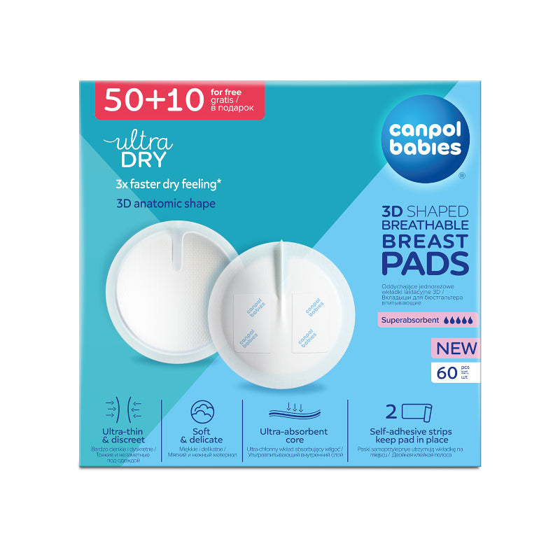 Подплънки С Лепенка 60бр Canpol