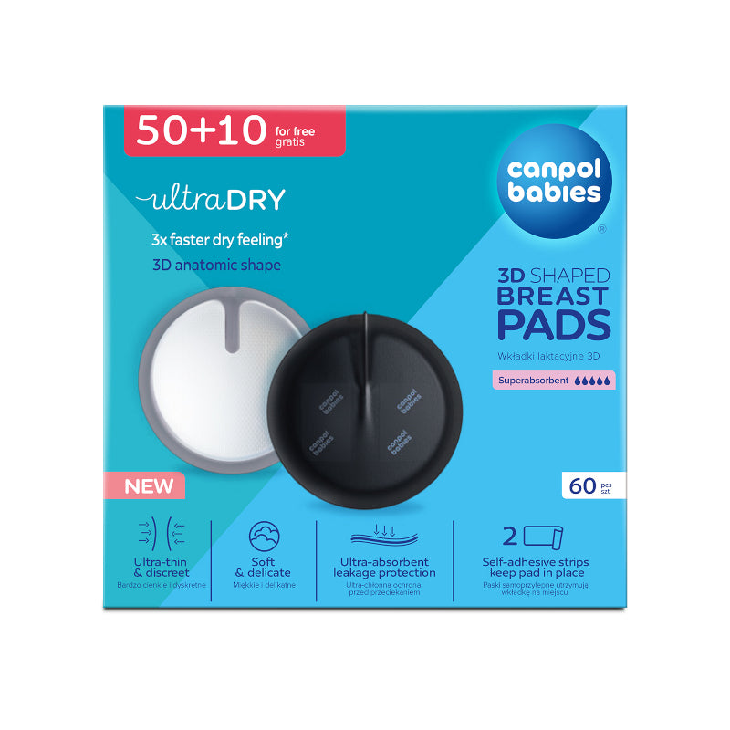 Подплънки Еднократни 60бр Черни Canpol