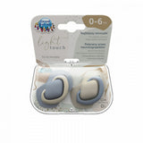 Сил Залъгалки 0 6 М 2бр Pure Color Canpol