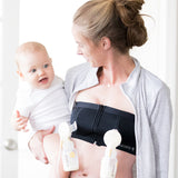 Бюстие За Лесно Изцежд L, Черно Medela